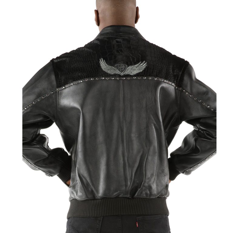 Authentic Pelle Pelle MB Black Leather Jacket