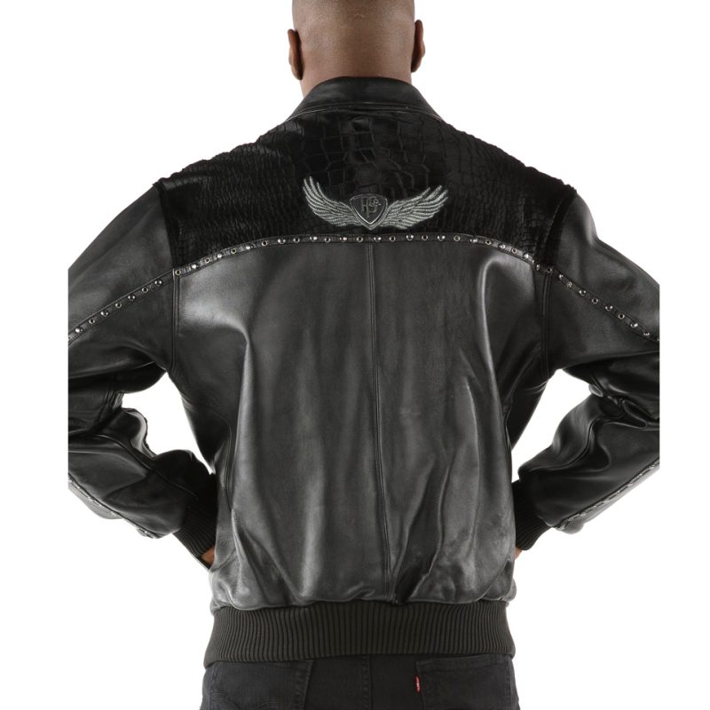 Authentic Pelle Pelle MB Black Leather Jacket