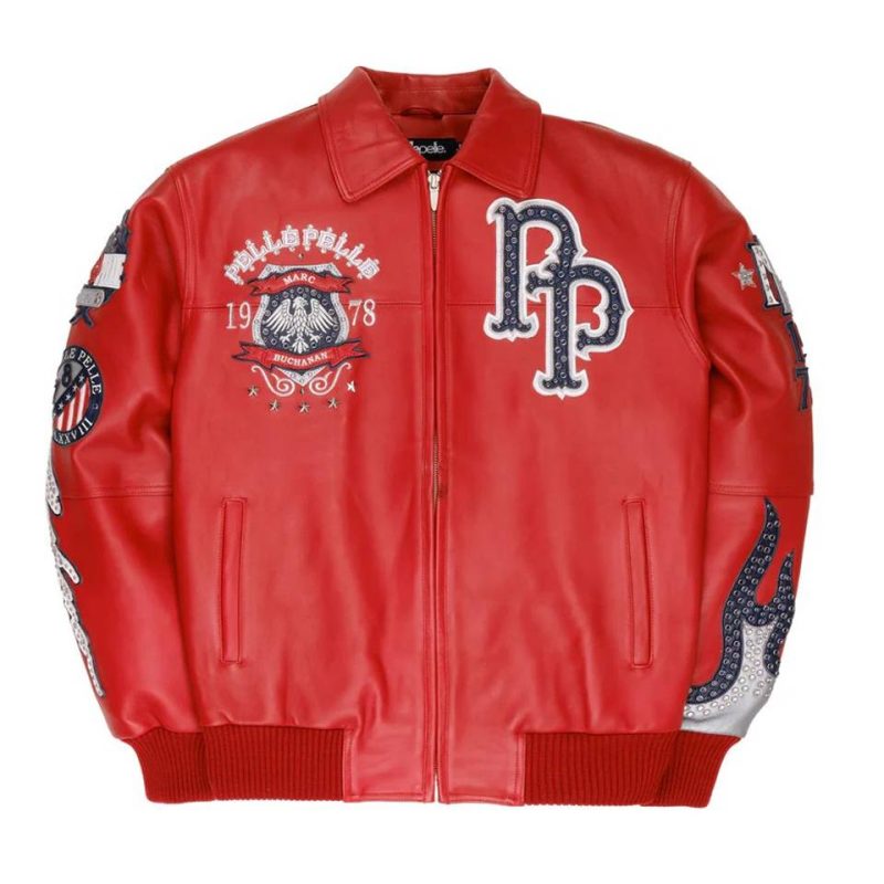 World Famous Pelle Pelle Red Jacket
